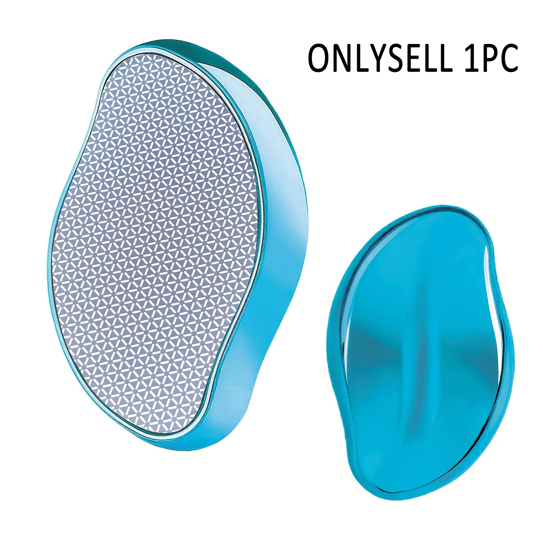 Crystal Hair Remnoval Tool Hair Removal Unisex Pain-Free ExfoliatorReusable Waterproof,Blue Gold Silver Colors, Designed foruse on smooth skin on the back,arms,and legs.I For usein shaving. Ideal Mother's Day Gift, Christmas gift, Reusable Hair Remover