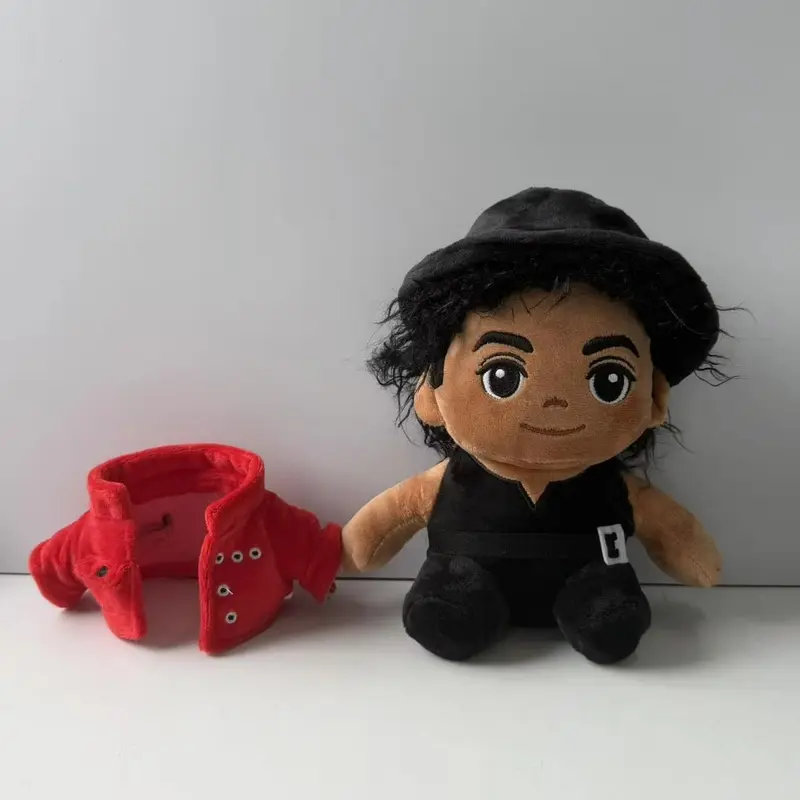 Michael Jackson Plush Doll, King of Pop Stuffed Toy, Iconic Singer ...