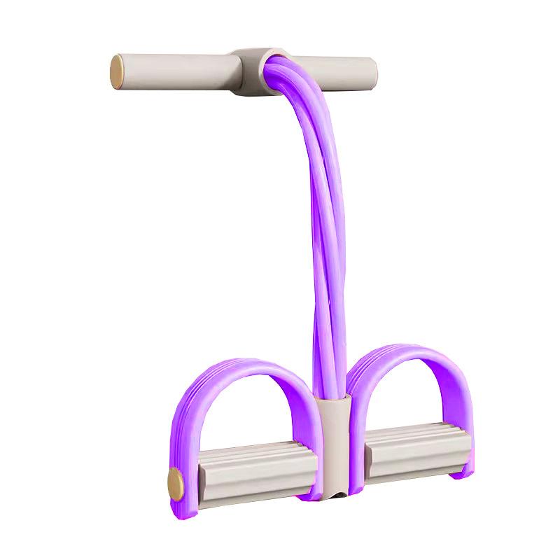 Multi-Function Foot Pedal Pull Rope - Resistance Exerciser for Sit-Ups, Yoga & Strength Training