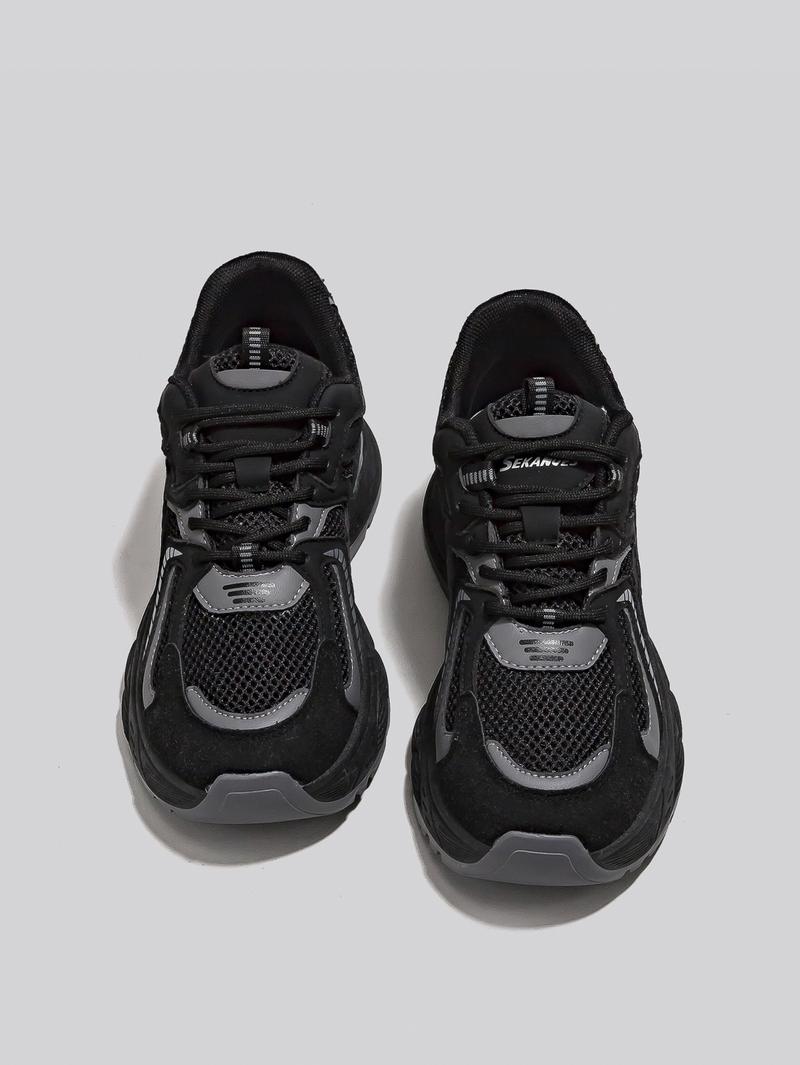 New Thick Sole Dad Shoes Fashion Casual Sporty Women's Breathable Height Increasing Sneakers, Round Toe, Low Top, All Seasons New Thick Sole Dad Shoes Fashion Casual Sporty Women's Breathable Height Increasing Sneakers, Round Toe, Low Top, All Seasons