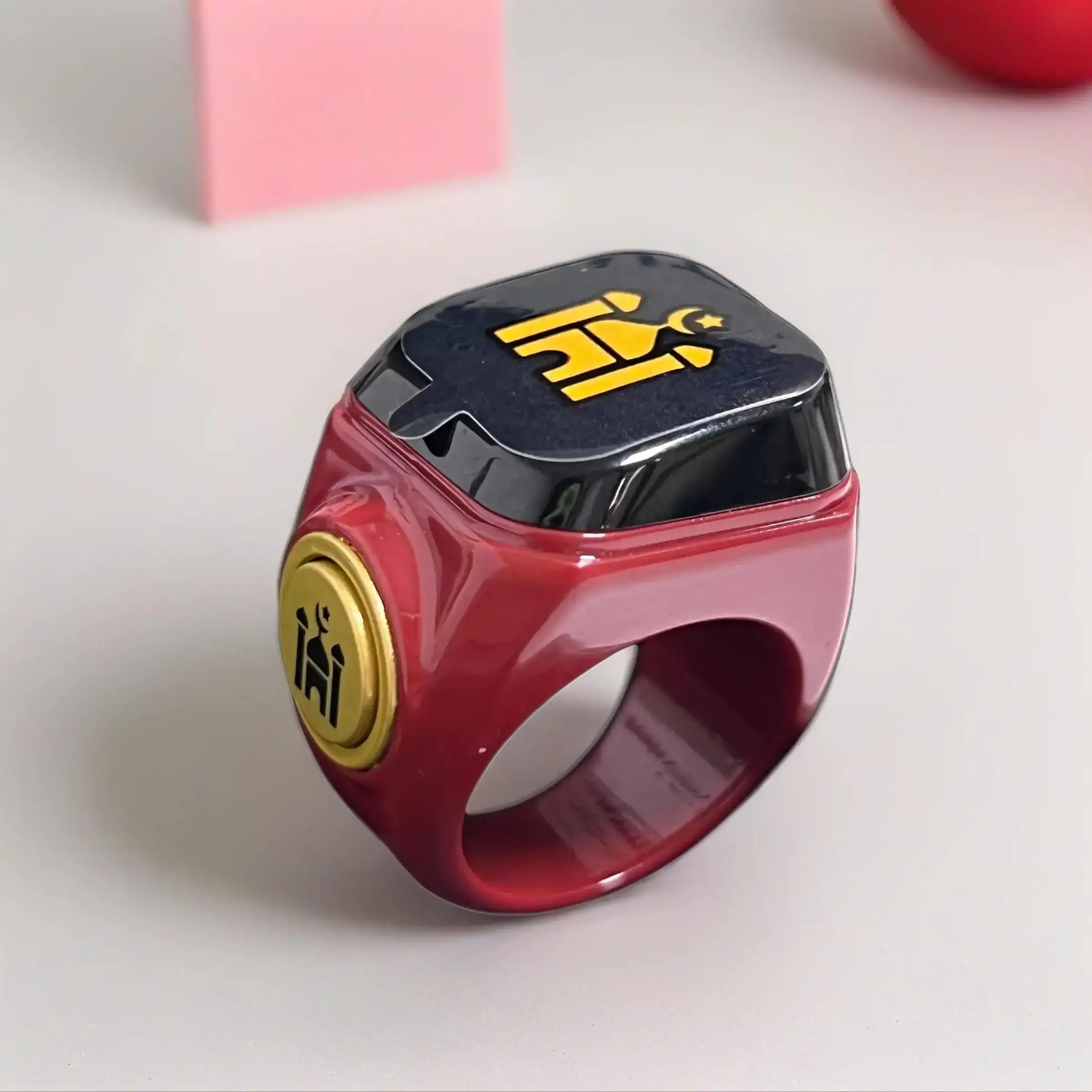 Smart Muslim Prayer Ring, APP Precise Timing + 33/66/99 Reminders, Waterproof & Durable, Long Battery Life, Essential for Daily Prayers & Meditation