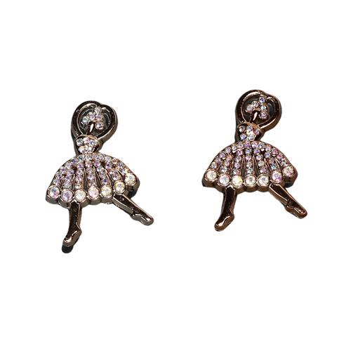 Hole Shoe Accessories Chain Ballet DIY 12 Piece Set  Shoe Flower Accessories Charms With Bling Girly Chains Fashion For Party Favors Birthday Gifts