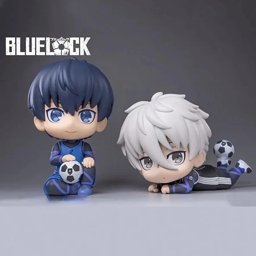 2026 hot item 9cm Blue Lock Anime Figure Q Version Nagi Seishirou Action Figure Kawaii Isagi Yoichi Figurine PVC Collection Model Doll Toys