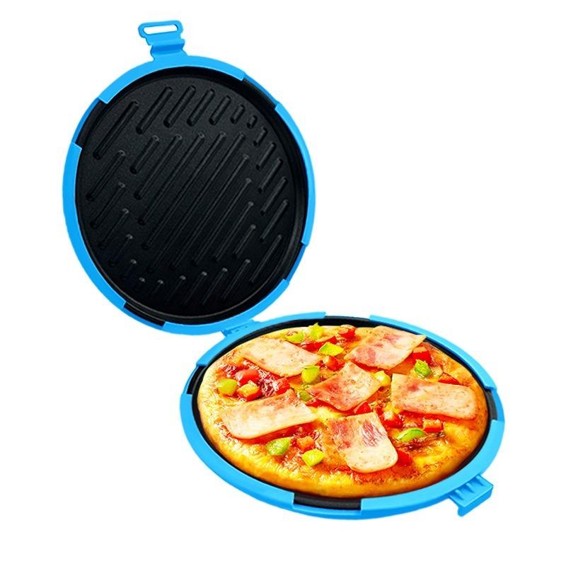 Upgraded Xl Grill Plate, All Purpose Grilling, Microwave Oven Special Baking Tray, Pizza, Chicken Wings, Beef Sandwiches, Toast Bread, Panini Machine, Grill Griddle