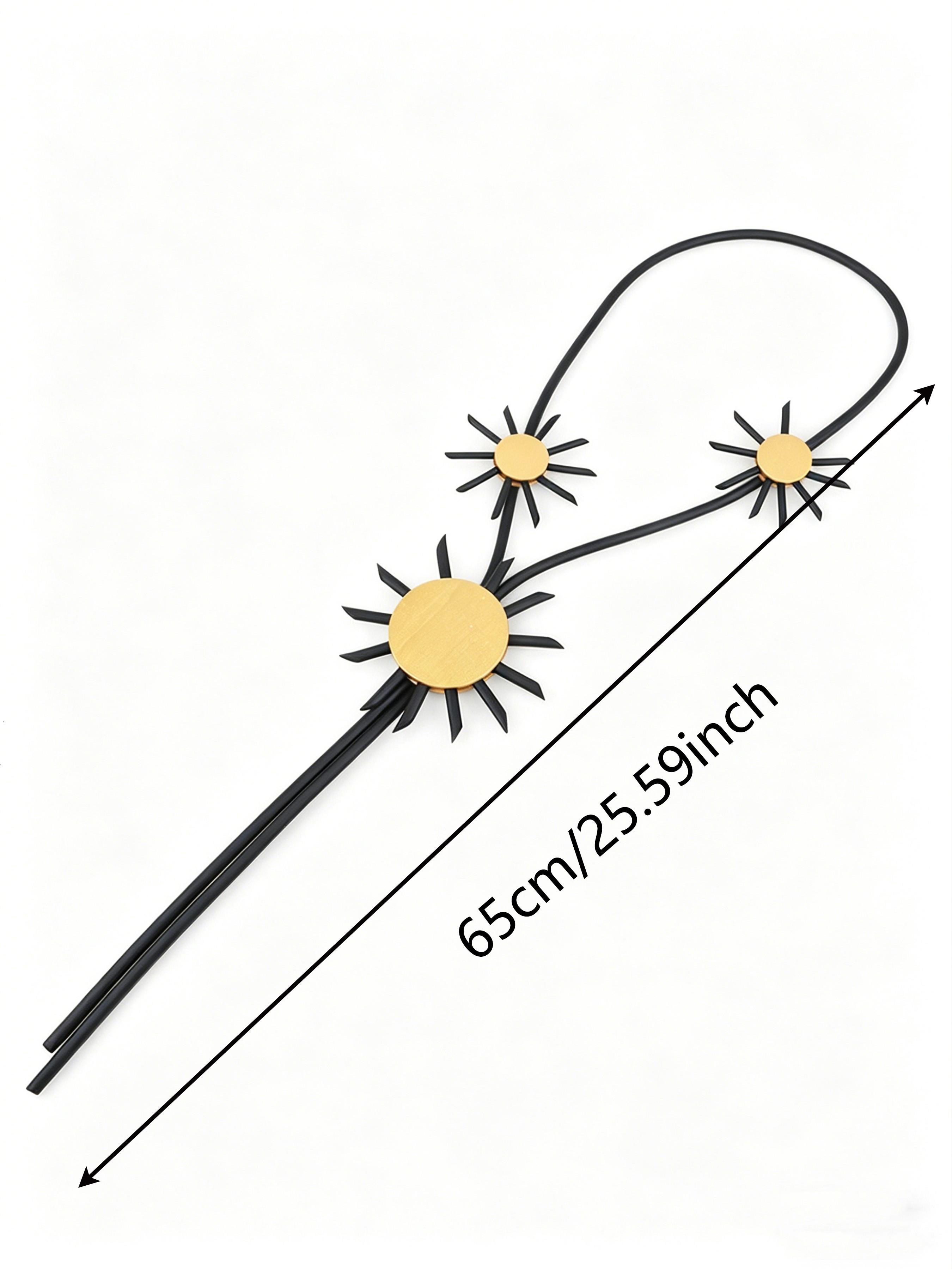 Simple Sunflower Shape Accessory, Minimalist Design, Three-Dimensional Sunflower Ornament, Elegant Decorative Piece, Perfect Gift Idea