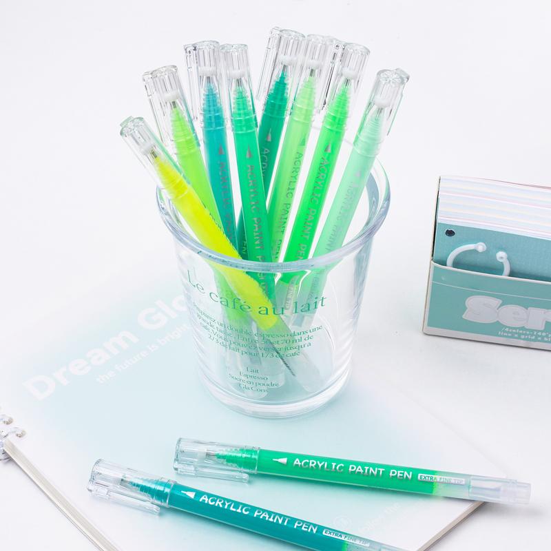 Acrylic Gel Pens for Drawing Ultra Fine ST Point 1.0 Set of Vibrant Color Ink Markers for Journaling Crafts Art Supplies Ideal for Students Artists tiktokshopblackfriday