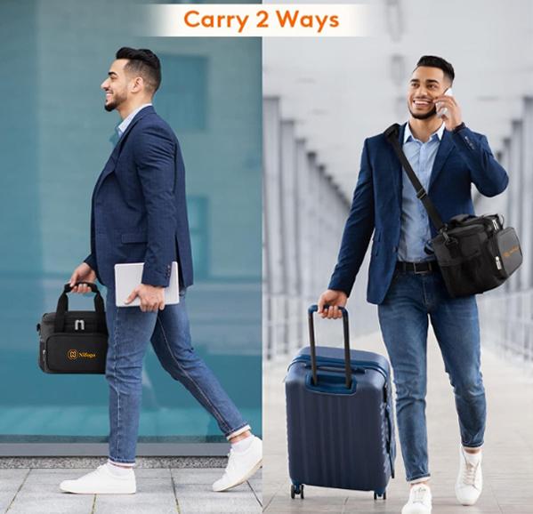 Nifogo 15/11L Large Capacity Insulated Lunch Box Bag Reusable Stain & Tear-Resistant Eco-Friendly for Fresh Meals Ideal for Work School Camping Men Women Nifogo 15/11L Large Capacity Insulated Lunch Box Bag Reusable Stain & Tear-Resistant Eco-Friendly for Fresh Meals Ideal for Work School Camping Men Women