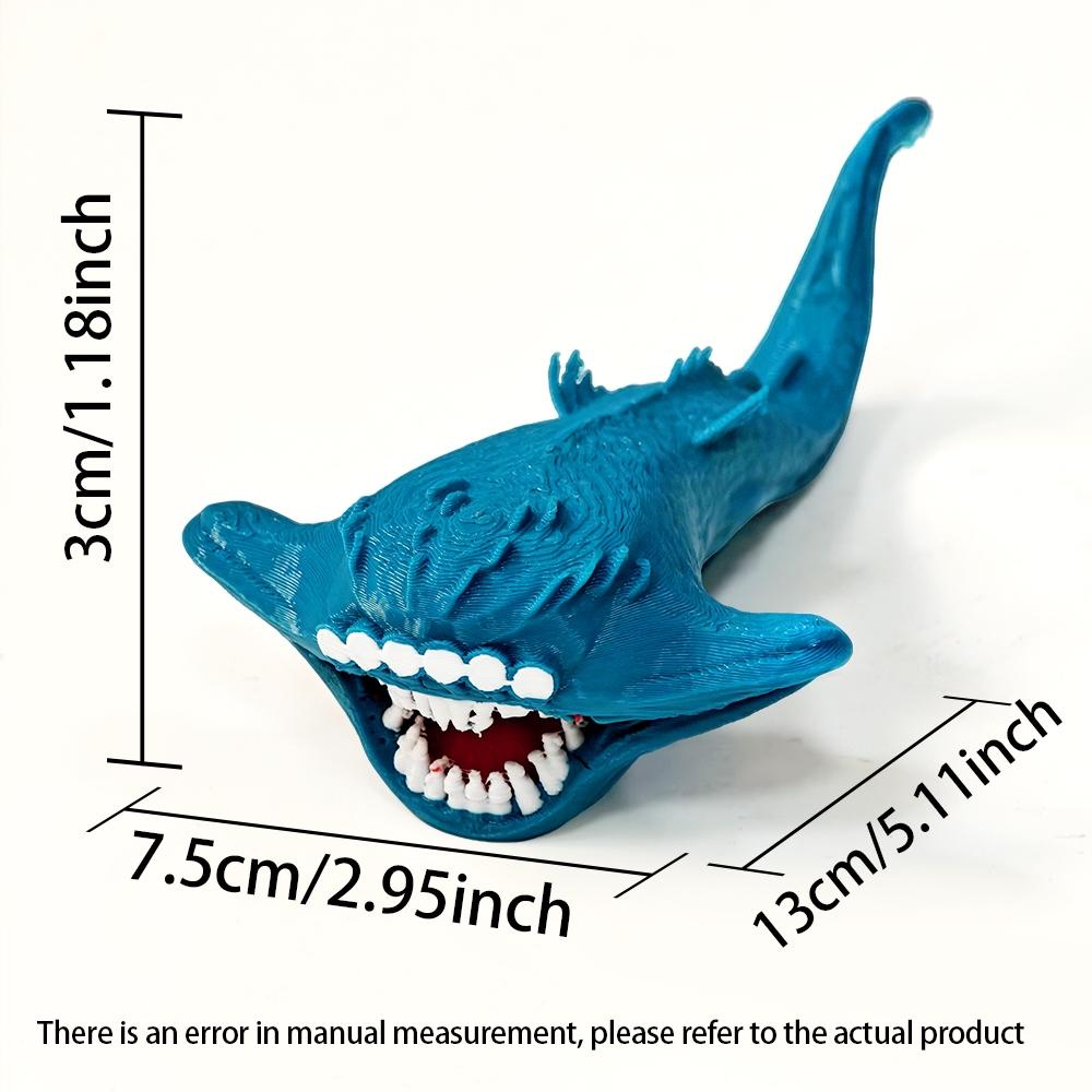 Creative Abstract 3D Printed Bloop Sea Monster Action Figure, Leviathan ...