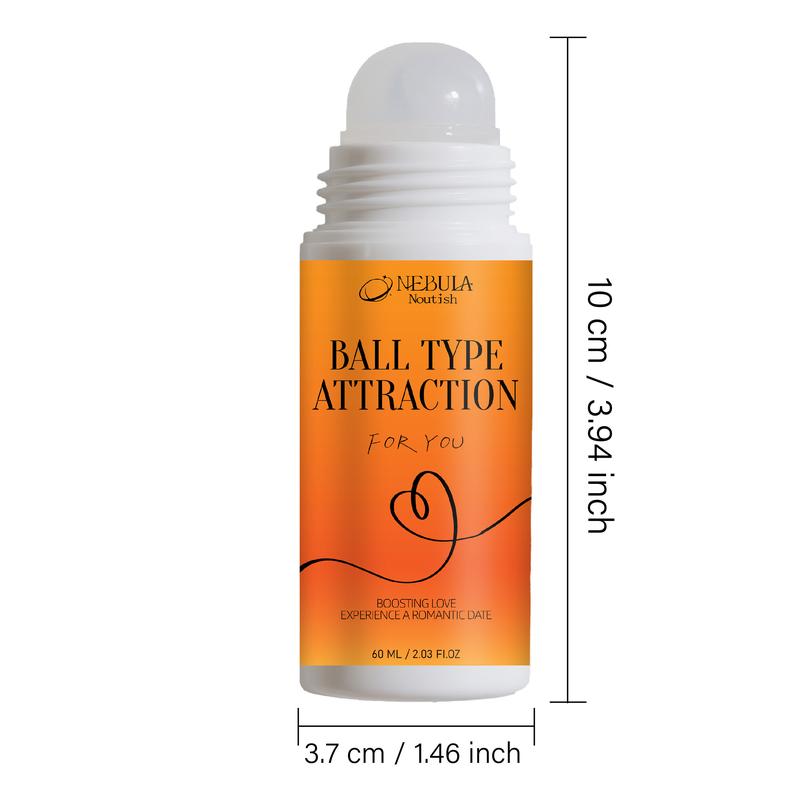 Attractive Atmosphere Rollerball, Layered Plant-Based Fragrance, Precision Control, Portable Scent Booster, Perfect for Commuting & Dates