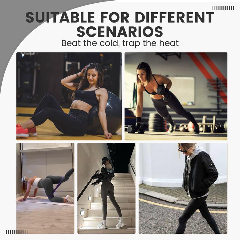 Viconow Women’s Butt Lifting Ribbed Seamless Leggings  No Pockets Deep Color