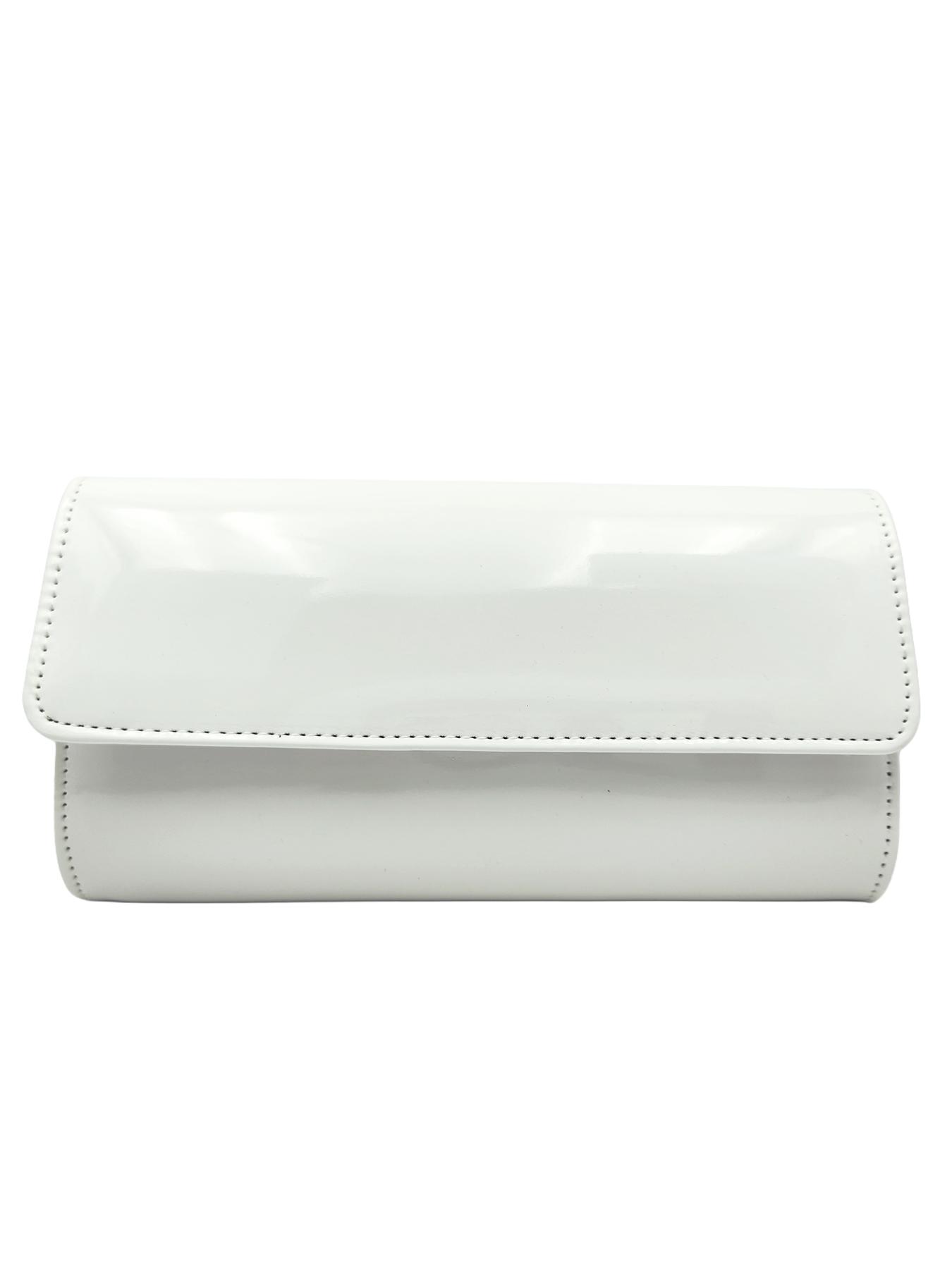 Elegant Solid Color Women's Patent Leather Envelope Clutch Bag, High-End Evening Handbag, Magnetic Closure, Perfect for Parties, Weddings, Birthdays