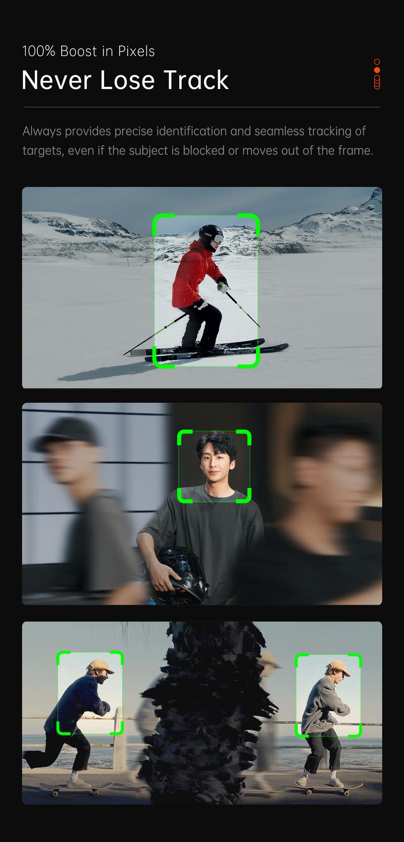 Hohem iSteady M7 AI Tracking Smartphone Gimbal Stabilizer 3-Axis with Magnetic Fill Light/AI Tracking Sensor for iPhone Android with 1/4-inch Color Tochscreen Display,Detachable Remote Controller, Max Payload 500g 2023 Upgraded