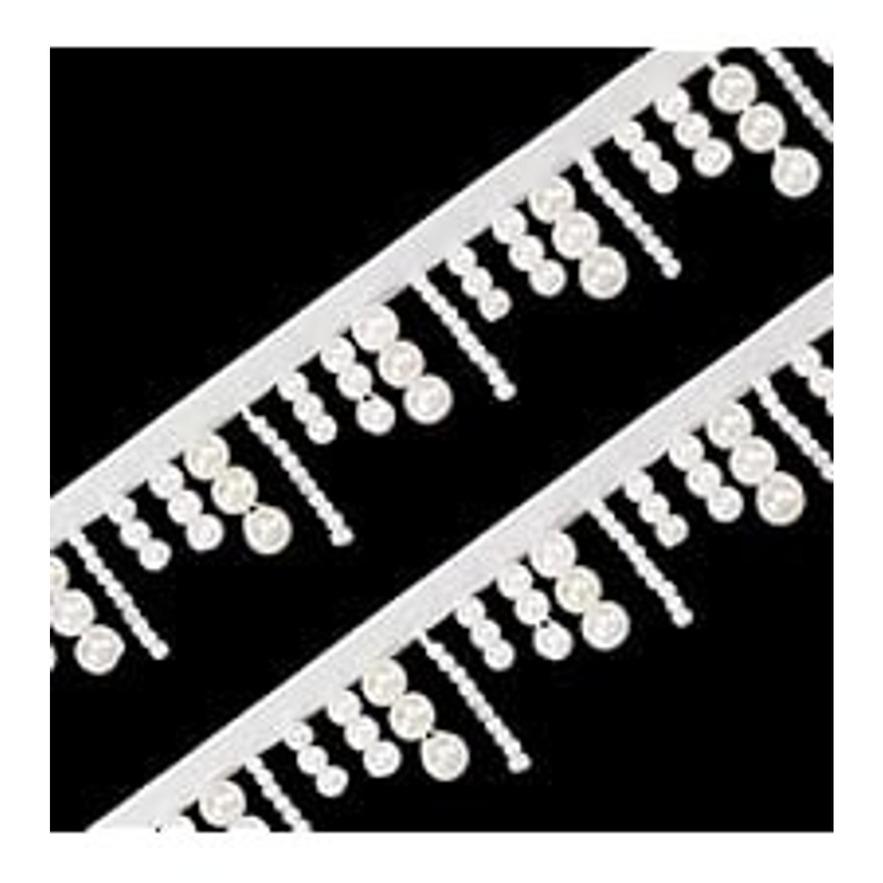 1 Yard Pearl Tassel Rhinestone Fringe Trim Rhinestone Pearl Tassel Chain Diamond Crystal Tassels Fringe Trim for Sewing Crafts Wedding Dress Clothing Accessories DIY Decoration Silver 1 Yard Pearl Tassel Rhinestone Fringe Trim Rhinestone Pearl Tassel Chain Diamond Crystal Tassels Fringe Trim for Sewing Crafts Wedding Dress Clothing Accessories DIY Decoration Silver
