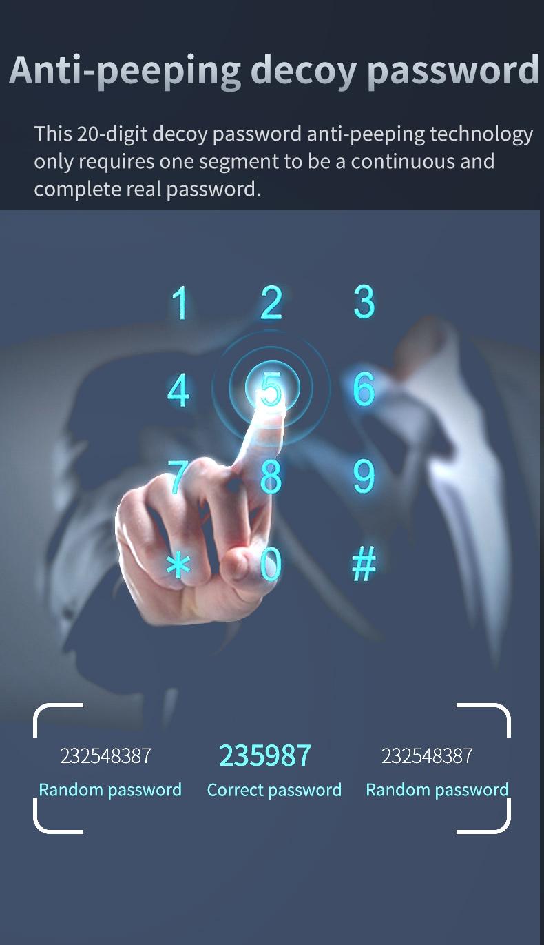 7 in 1 Keyless Entry Fingerprint Door Lock with Palm and Face ID, Heavy Duty Aluminum Smart Lock, Compatible with Wishome App, 6068 Mortis, Fingerprint Smart Locks 7 in 1 Keyless Entry Fingerprint Door Lock with Palm and Face ID, Heavy Duty Aluminum Smart Lock, Compatible with Wishome App, 6068 Mortis, Fingerprint Smart Locks