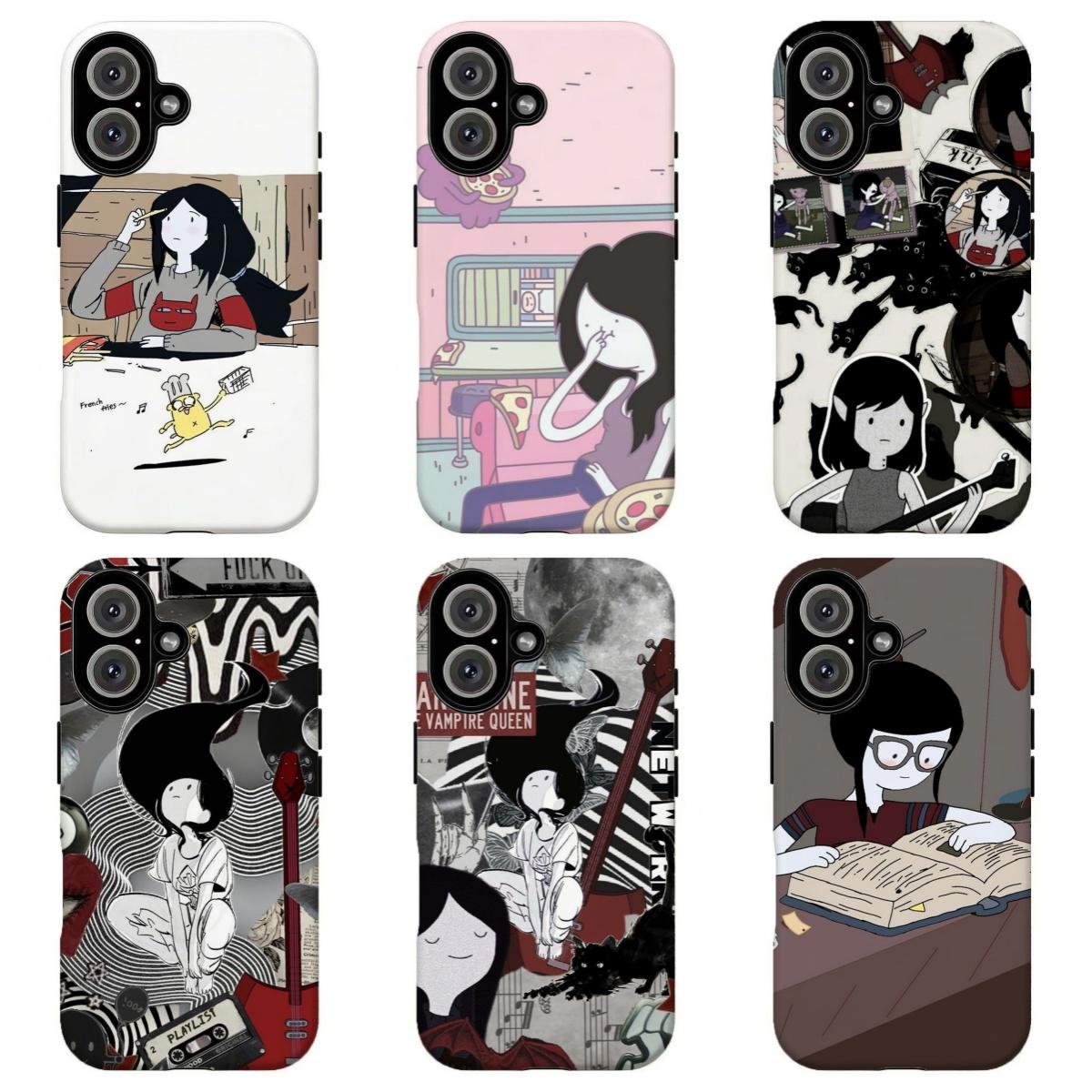 FL-Adventur3 Time Marceline Aesthetic Guitar Phone Case,Retro Cartoon Protective Cover For iPhone 11 12 13 14 15 16 17 Air Pro Max for Samsung S26 S25 S24 S23 S22 S21 Case,Gift for her/him/fans FL-Adventur3 Time Marceline Aesthetic Guitar Phone Case,Retro Cartoon Protective Cover For iPhone 11 12 13 14 15 16 17 Air Pro Max for Samsung S26 S25 S24 S23 S22 S21 Case,Gift for her/him/fans