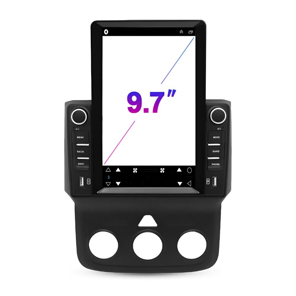 9.7"  Car Touch Radio for Dodge RAM 2013–2018 – with Wireless CarPlay screen /Android Auto + 12LED Backup Camera，with GPS, Bluetooth, DSP, FM Stereo