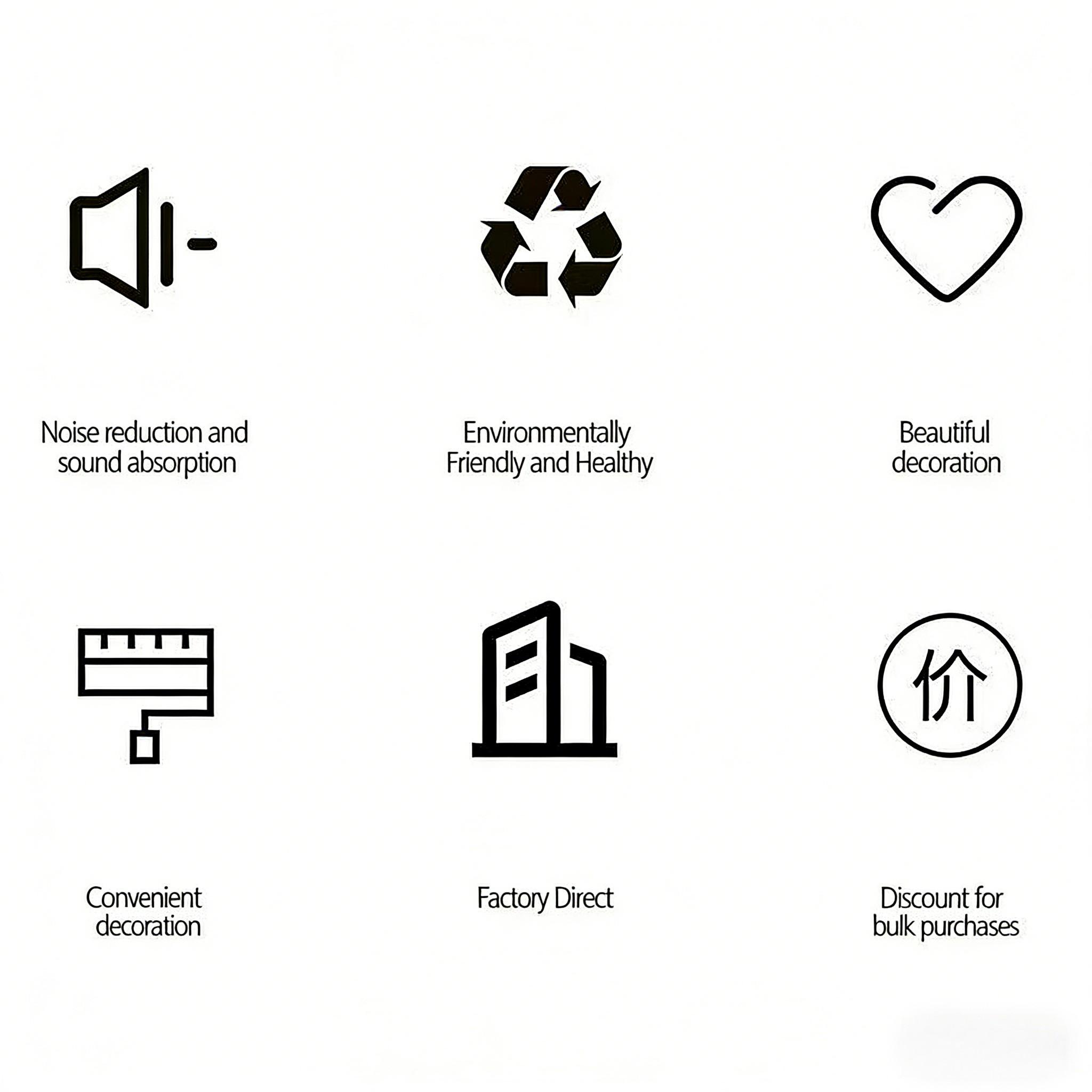 Hexagonal Polyester Fiber Acoustic Panel, Soundproofing Original Sound Absorption Board, Background Wall Display, Noise Reduction