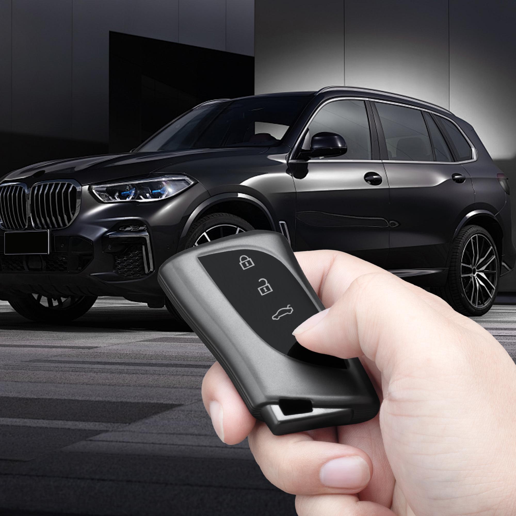 Tpu Car Key Case Cover for Lexus Es200/es250/es300h/es350/rx300/rx350/rx450h/nx2, 4 Buttons Fob Holder, Durable Protective Accessory