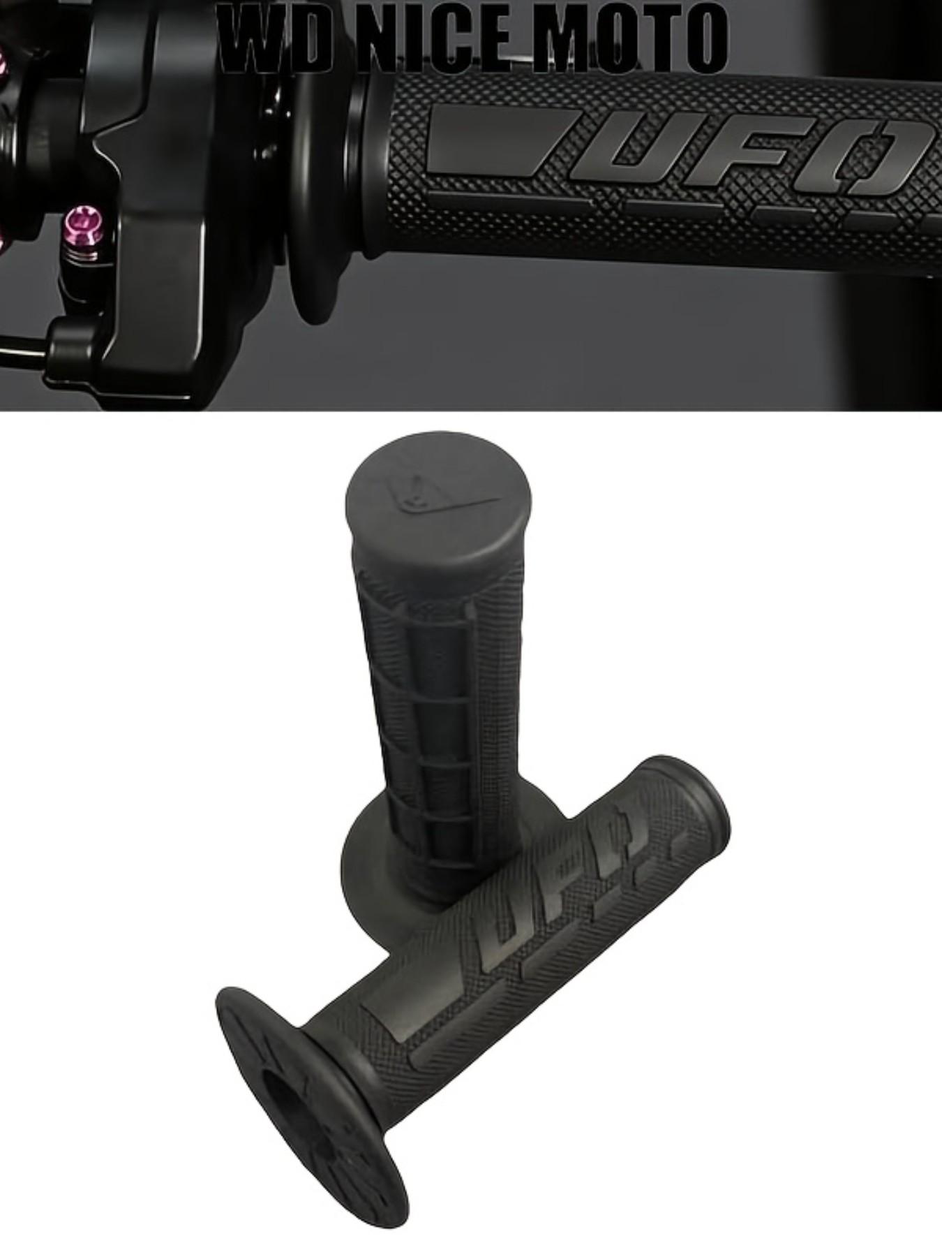 WD NICE MOTO 22mm 24mm Motorcycle Handle Bar Grips, Rubber Gel Hand Handlebar Grips for Dirt Bike Motocross, Universal Atv Compatible