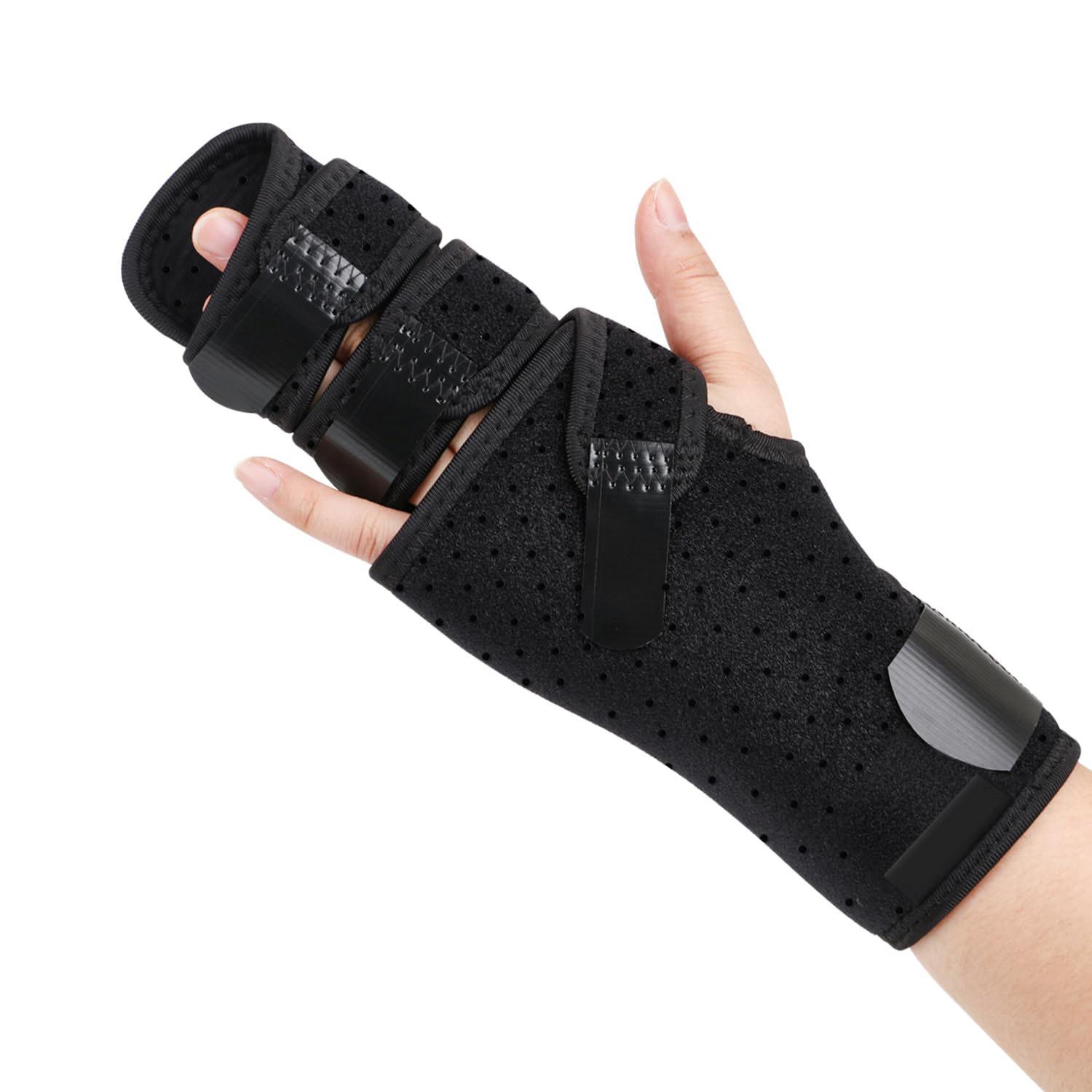 Left Hand Trigger Finger Splint Support For 2-3 Fingers Including Middle Index Little Or Ring Finger Effective Relief For Trigger Finger Broken Finger Hand Contracture Healthcare Tool Left Hand Trigger Finger Splint Support For 2-3 Fingers Including Middle Index Little Or Ring Finger Effective Relief For Trigger Finger Broken Finger Hand Contracture Healthcare Tool