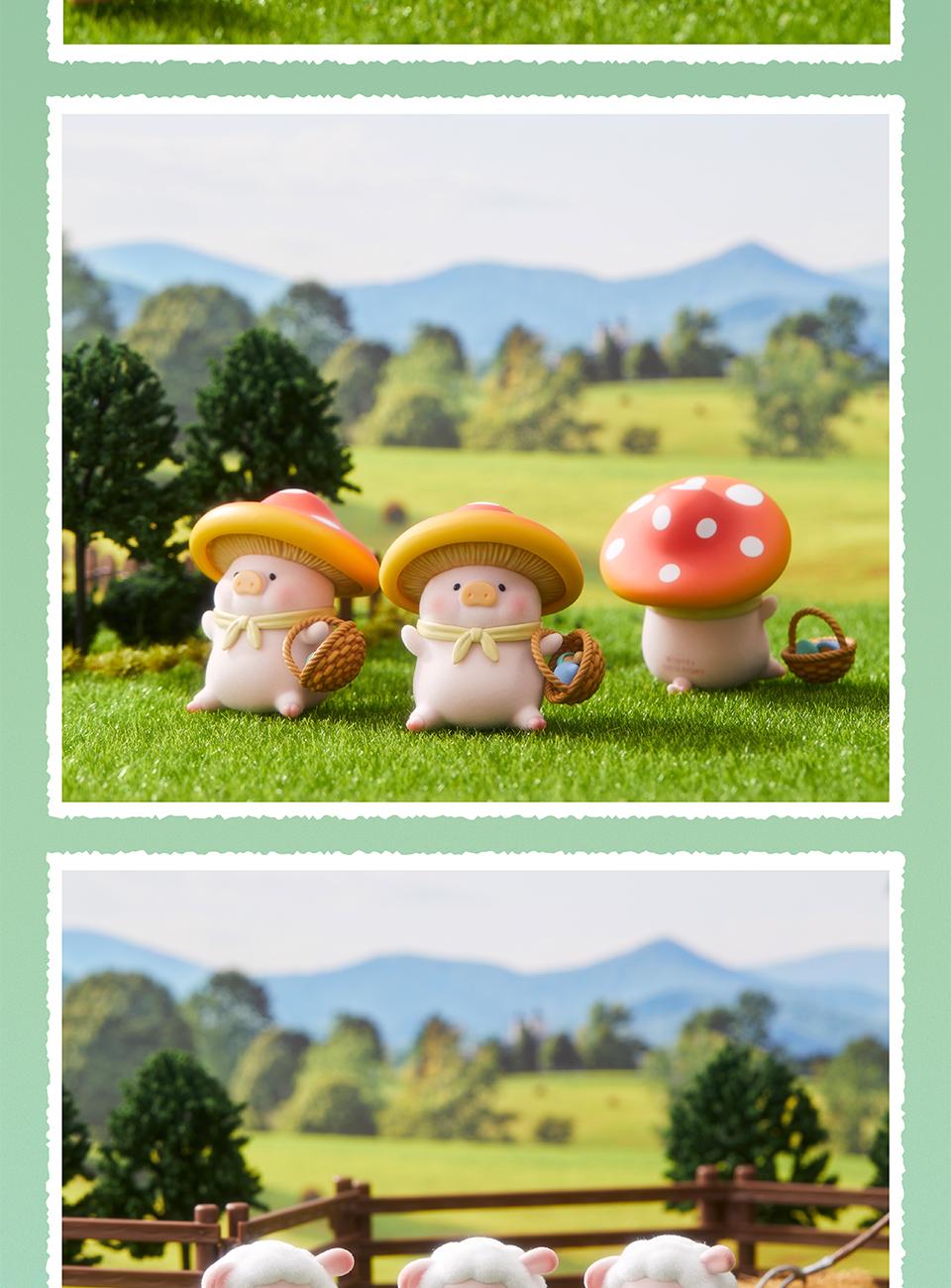 52TOYS Lulu The Piggy My Sweet Farm Garden Kawaii Creative Gift Room Decor Desktop Decoration Gift for Birthday Party