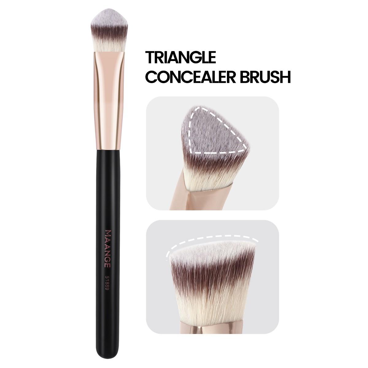 Maange 6-Piece Makeup Brush Set, Includes Foundation Brush, Concealer Brush, Blush Brush, Essential Makeup Tools, Perfect for Daily Use