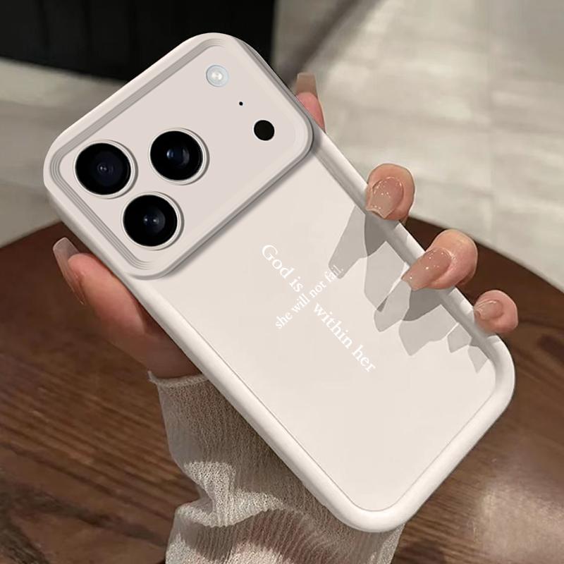 Godly Strength Within2D Pattern Phone Case suitable for iPhone iPhone 17 AIR 16E SE4 15 14 13 SE3 12 Pro Plus Max Mini Drop Protection Cover Cellphone Protective Smartphone Casing