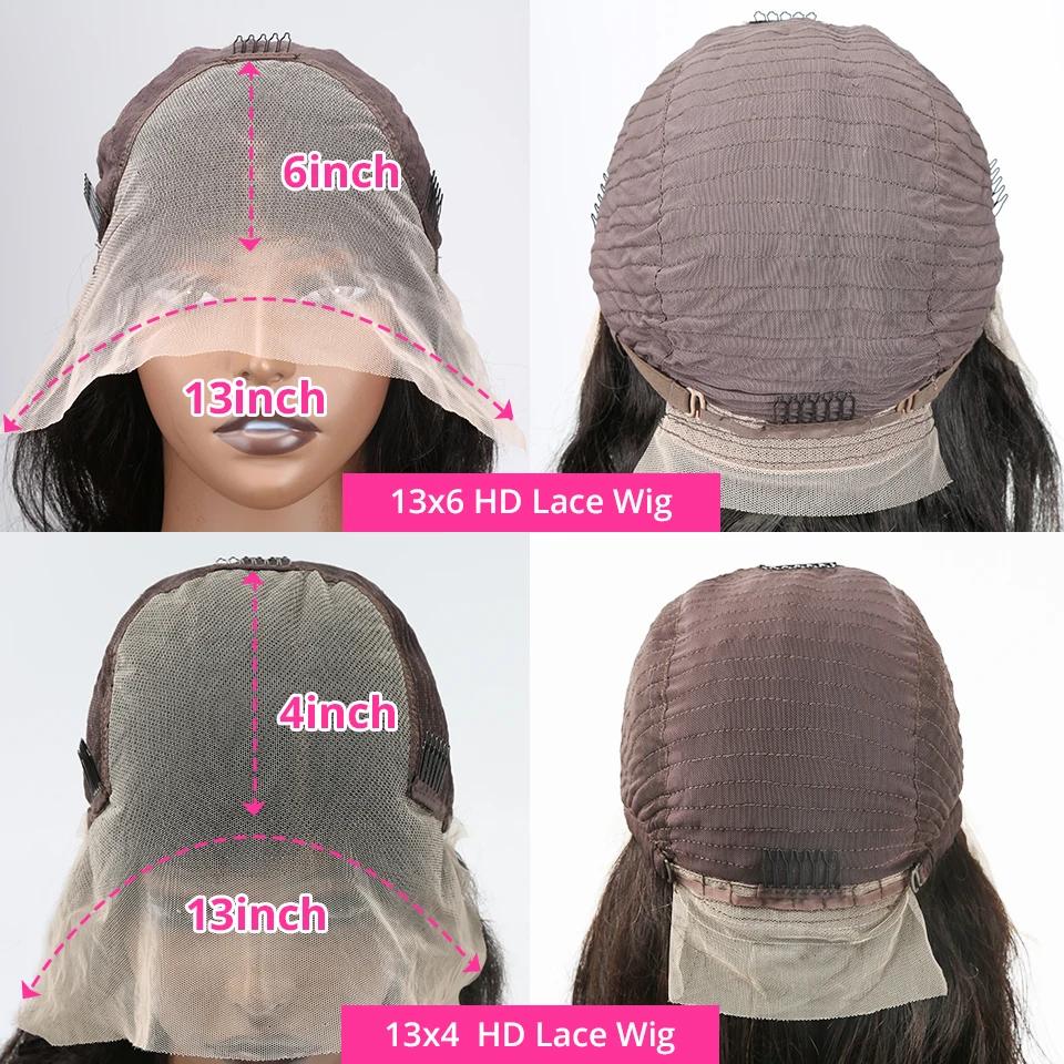 Bling Hair TikTokShopBlackFriday Water Wave Frontal Wig Transparent 13x4 13x6 Deep Wave HD Lace Frontal Human Hair Wigs Curly Human Hair Lace Frontal Wigs For Women