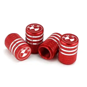 Colorful Aluminum Valve Cap for Bmw M Power, Security Enhancing Tire Valve Core Cap, Compatible with E46, E90, F30, X1, X3, X5 Models