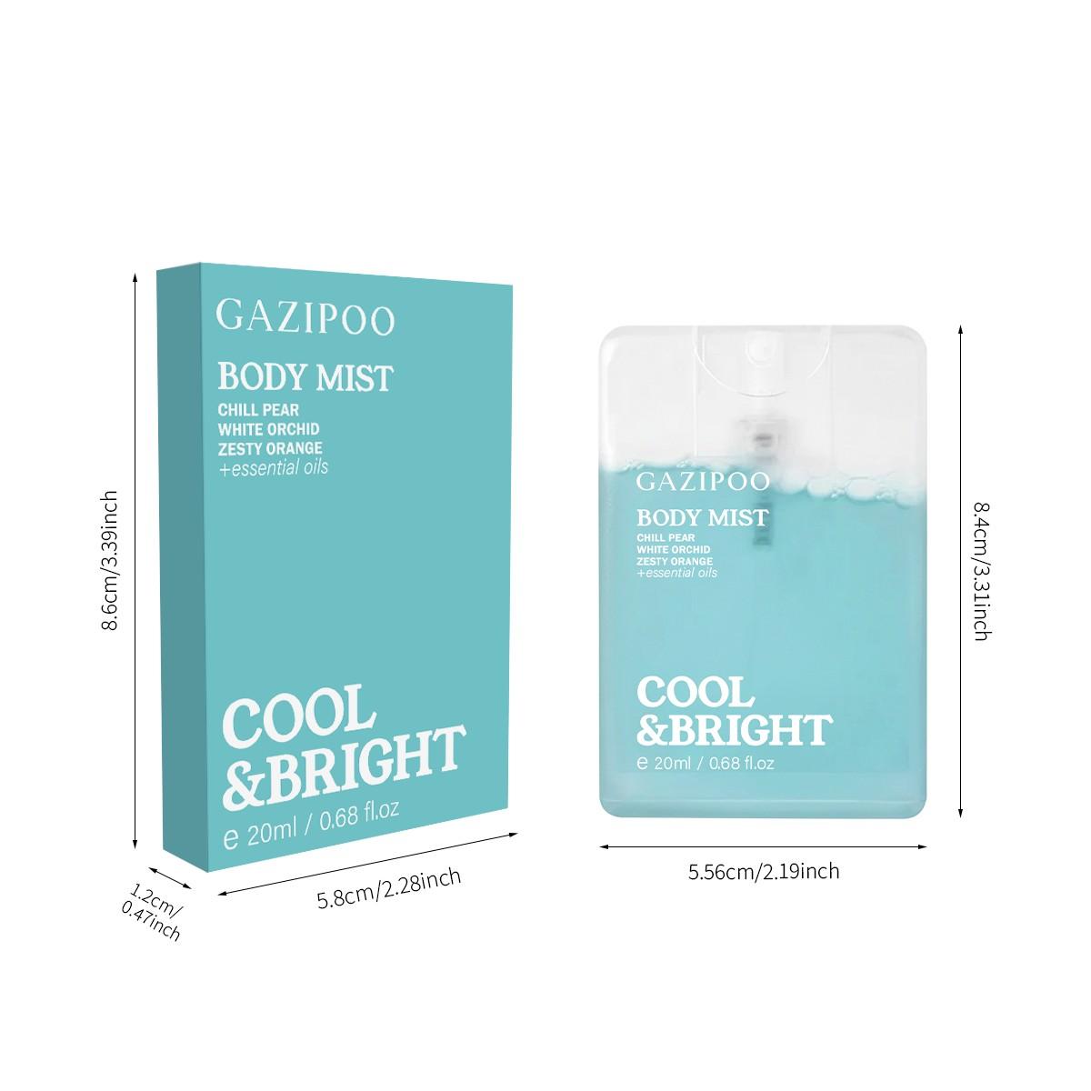 Women's Body Spray Perfume Oil, Floral Fruit Scented, Rose Lemon Strawberry Mint Honey, Long-Lasting, 20ML, Ideal for Dates Parties Daily Use