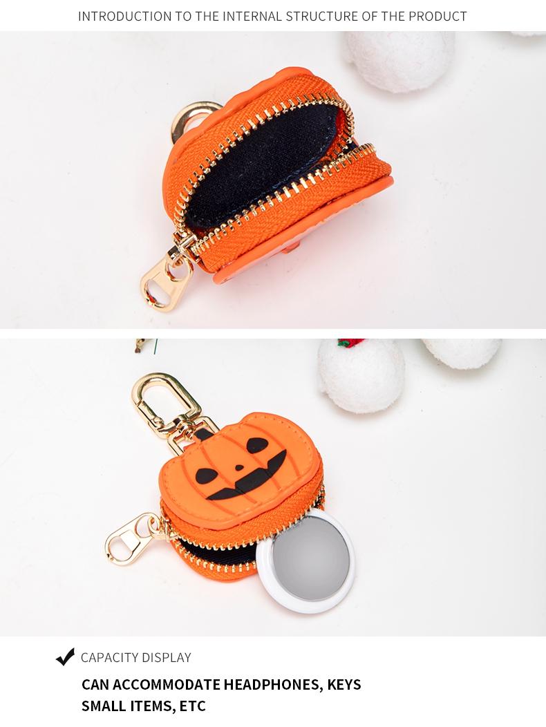 Cute Pumpkin Pendant, Mini Keychain Accessory, Cute Charms Keychain, Perfect Gift for Bags and Backpacks, All Season Casual Style, Halloween Gothic Style, Unique Gift for Friends and Family on Christmas, Cute Soft Keychains