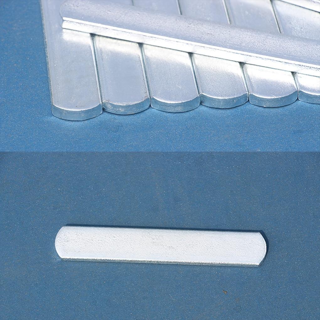 5pcs Adjustable Weighted Vest Steel Plates with Round Ends for Leg Protection, Rust-Resistant Strength Training Weights, Easy to Use