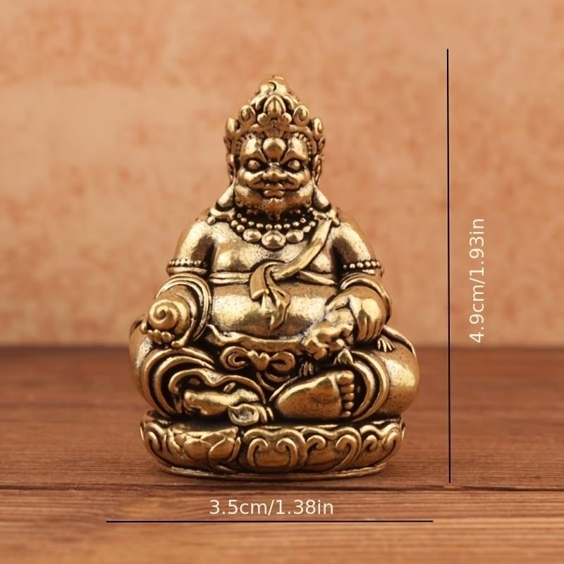 God of Wealth Figurine, Lucky Money Charm Decor, Feng Shui Home Office Decoration, Prosperity and Good Fortune Symbol, Feng Shui Ornaments