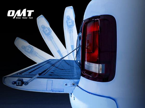 Orion Motor Tech Truck Tailgate Assist Compatible with 2009-2025 Dodge Ram 1500 2500 3500, Pickup Tailgate Lift Assist Kit 2009 2010 2011 2012 2013 2014 2015 2016 2017 2018 2019 2020-2025 Dodge Ram