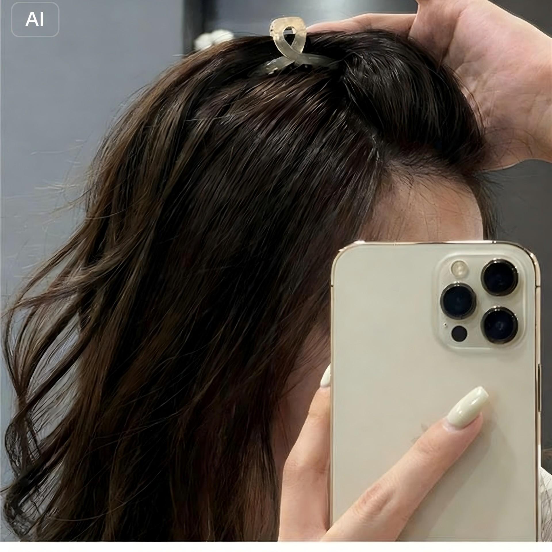 4 Pcs Cute Jelly Color Hair Clips, Versatile Side Bang Claw Clips, Elegant Simple Design, Perfect for Girls, Fashionable Hair Accessories