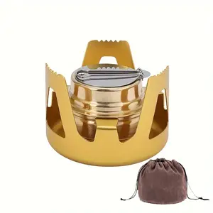 Outdoor Portable Mini Alcohol Stove Ultra-Lightweight for Camping Perfect for Backpacking,Hiking & Picnics,Outdoor Climbing