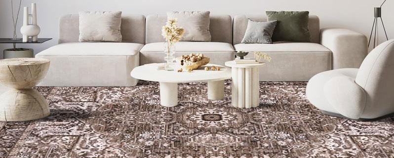 Lochas Boho Tribal Rug TikTok Viral - Washable Low Pile Carpet, Non-Slip Floor Mat for Modern Farmhouse Decor rugs living room