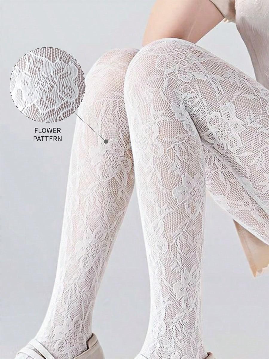 2 Pairs Women's Unique Net Socks, Thin Stockings, Perfect for Daily Wear, Various Parties and Holidays