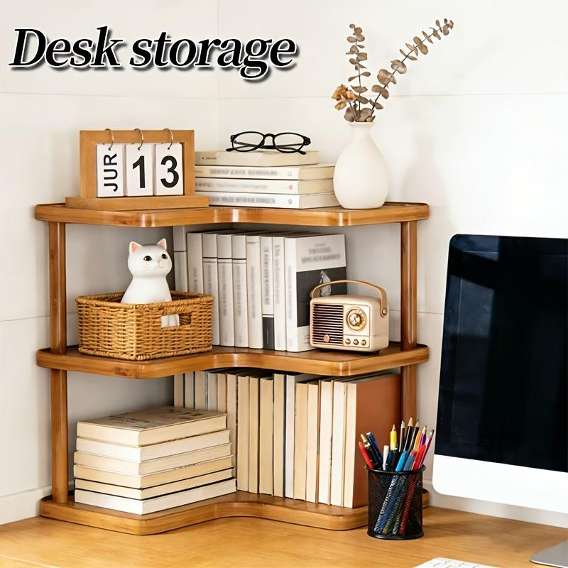 The triangular design fits into corner spaces for storage, and the multi-layer design efficiently stores coffee utensils, cups, kitchen sundries, etc Organiser