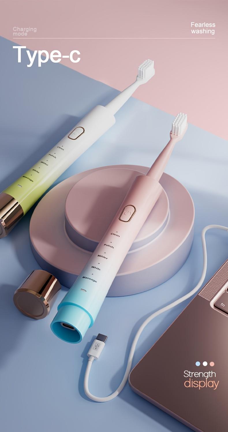 Adult Sonic Electric Toothbrush, High-Efficiency Cleaning, Gentle on Gums, Easy to Use, Ideal for Daily Oral Care