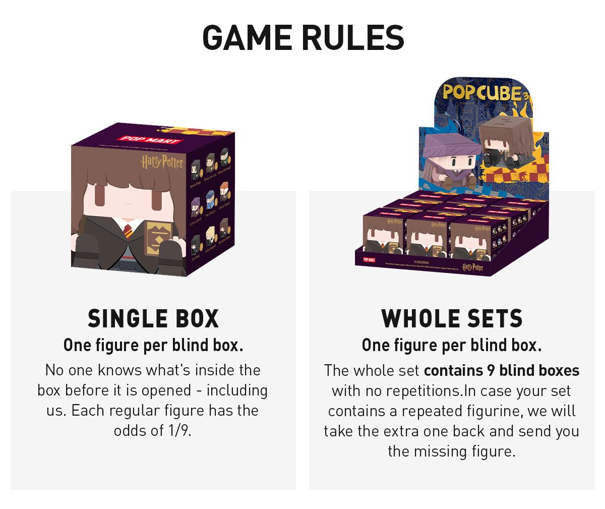 Harry Potter POP CUBE-3 Series Figures