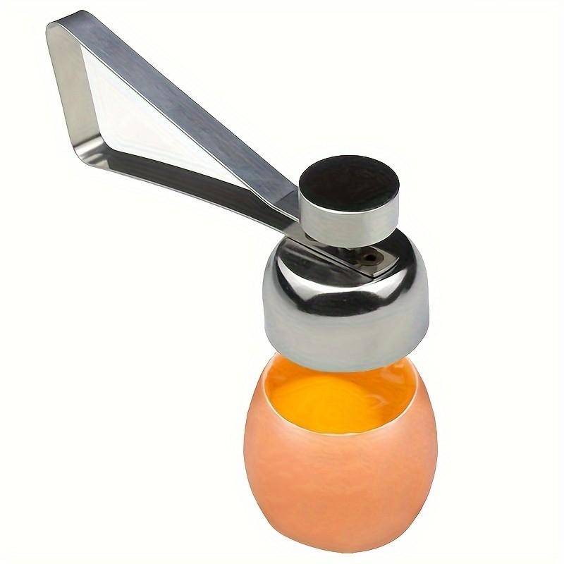 Stainless Steel Egg Opener, Egg Cracker, Shell Remover, Kitchen Tool, Eggshell Cutter, Durable and Easy to Use, Perfect for Cooking