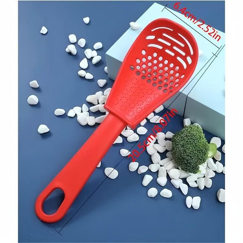 2pcs Multifunctional Kitchen Cooking Spoon, All-In-One Gadget for Grating, Mashing, Beating & Separating, Essential Kitchen Tool, Cooking Spoons Set