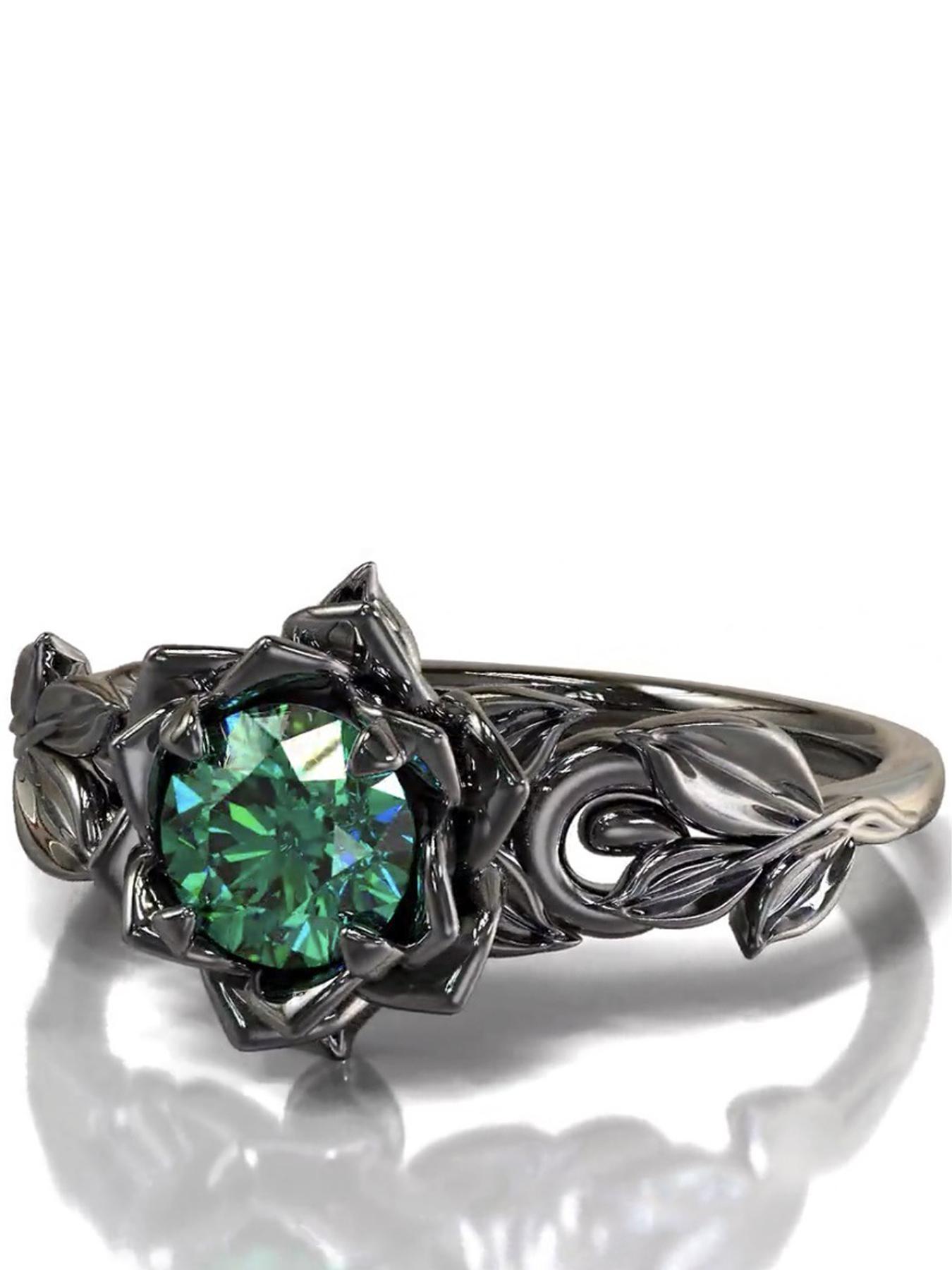 Luxury New Wedding Ring, Teardrop Pear Shape Diamond Engagement Ring, European Style Moissanite Jewelry, High-End Fashion Accessory