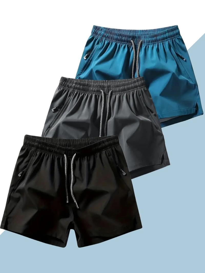 3 packs Men's Plain Solid Color Drawstring Pocket Shorts, Mens Clothing, Athleisure Casual Elastic Waist Pockets Shorts for Summer Breathable Men's Athletic Bottoms for Daily Wear,Summer Shorts, Shorts for Men Menswear 888 Hei Hui Zq Tropical Beige 3 packs Men's Plain Solid Color Drawstring Pocket Shorts, Mens Clothing, Athleisure Casual Elastic Waist Pockets Shorts for Summer Breathable Men's Athletic Bottoms for Daily Wear,Summer Shorts, Shorts for Men Menswear 888 Hei Hui Zq Tropical Beige