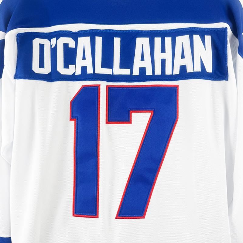USA 1980 Miracle on Ice Olympic 90s Hockey Jersey O'CALLAHAN #17 ERUZIONE #21 CRAIG #30 Team lce Stitched Lettersand Numbers large size S-3XL white blue Outdoor sportswear vintage style match day sweatshirt Winter Olympics fan merchandise USA 1980 Miracle on Ice Olympic 90s Hockey Jersey O'CALLAHAN #17 ERUZIONE #21 CRAIG #30 Team lce Stitched Lettersand Numbers large size S-3XL white blue Outdoor sportswear vintage style match day sweatshirt Winter Olympics fan merchandise