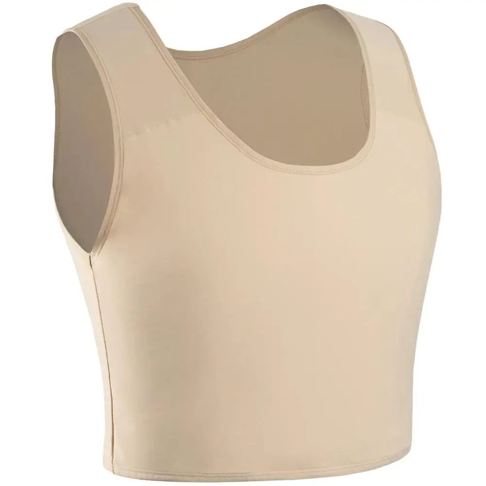Transgender Tomboy FTM Breathable Half Chest Binder