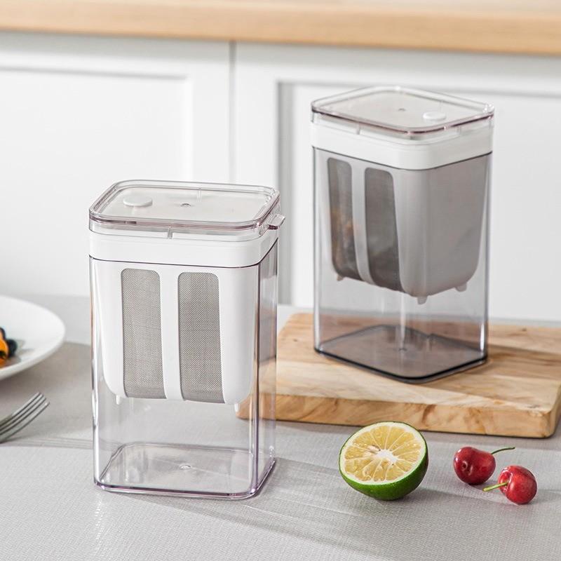 Home Thickened Mesh Filter, Fine Hole Milk Tea Shop Separator, Fruit Vegetable Drainer, Kitchen Sieve for Smoothies and Juices