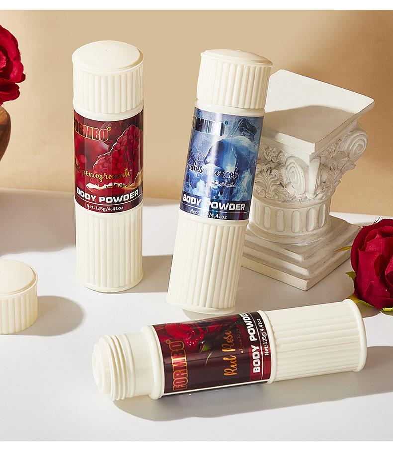 Body Powder - Dry & Absorbent, Cooling Antiperspirant, Odor Eliminating & Long-lasting Dryness, Talc-free Formula, Suitable for All Over Body, Refreshing & Non-sticky, Summer Essential Oil Control & Sweat-absorbing Powder
