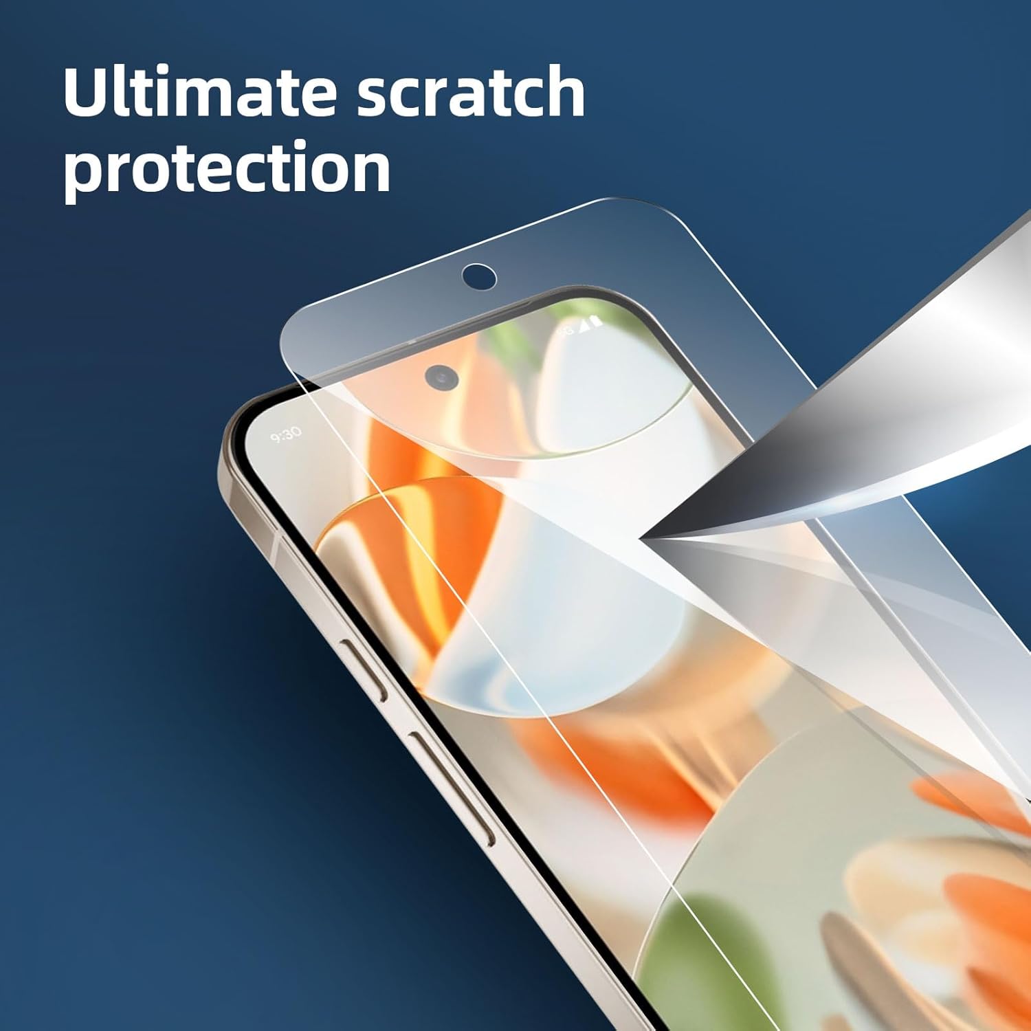 3 pcs Tempered Glass Screen Protector For Google Pixel 10/10pro/10 pro xl/9/9pro/9 pro xl/8/8a/8pro/7/7a/6/6a, Scratch Resistant, Bubble-Free Installation